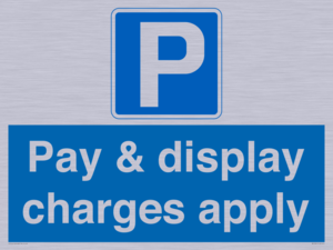 Pay & display charges apply